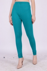 Teal Blue Churidar Leggings